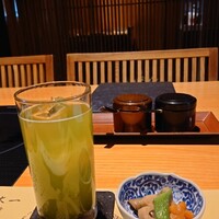 華蓮  大阪心斎橋店 - JAかごしま緑茶と先付の筑前煮