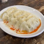 風の子ラーメン - 釜ゆで餃子　ごまだれ