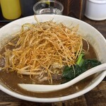 風の子ラーメン - 味噌ラーメン+辛ネギ