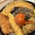 新潟カツ丼 タレカツ - 料理写真:カツ２枚、ブロッコリー、ナス、ヤングコーン、カボチャ、プチトマト