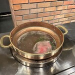 特選近江牛レストラン ティファニー - 近江牛のしゃぶしゃぶ