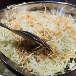 分倍河原 肉流通センター - お通し439円はおかわり無料