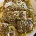 ガニュ・パン - ソースに刻んだザーサイが入って食感がシコシコ♪