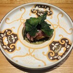 センティウ - 原木椎茸とヨコワ