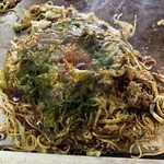 お好み焼 久美ちゃん - お好み焼き肉玉そばダブル