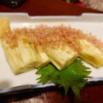 宗平 - 焼きナス！日本酒にバッチリでヘタまで美味しい！