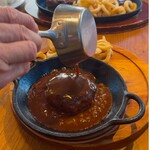 GRILL&DINING用賀倶楽部 - 国産和牛ハンバーググリルM