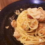 il Ktutti - プリッとアルデンテのパスタに、豚肉や香味野菜？の旨味が溶け込むクリームソースがからむ～！ゴロッと食べ応えある豚もたっぷり