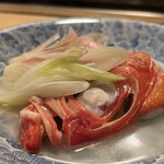 天史朗鮨 - 金目鯛　塩煮