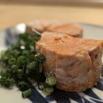 天史朗鮨 - あん肝　塩で