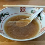 喜多方ラーメン 天高盛 - ラーメンきざみ大盛 ごちそうさまでした