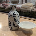 天史朗鮨 - 日本酒　熱燗　丹沢山　秀峰