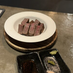 三品道場 - 山城牛ヘレステーキ