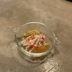 三品道場 - ズワイガニシークヮーサージュレ