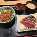 トッサ・ジ・クラッサン - 鰹の藁焼き定食(鰹2倍)