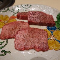 西麻布けんしろう - タン元とハラミ