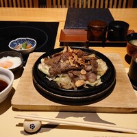 華蓮  大阪心斎橋店 - 鹿児島黒牛鉄板焼きランチ