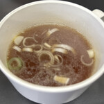 光楽 - チャーハンのスープ