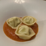 Itsuki - 春がやってきた〜そう感じる蕗のとうの心地よい苦味、フルーツトマトの甘味と程よい酸味。食材のありのままを大胆に表現した一皿。