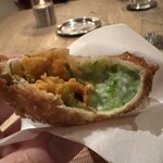 Itsuki - 海がギュッと詰まった揚げピザでした。ポーションも大満足の量です⭐︎