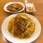 DESHI - 料理写真:チキンビリヤニ ＆ ベジタブルカレー