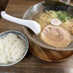 らーめん 善谷 - 鯖だしラーメン➕ライス小