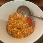 ELMO - 赤いパッツァの締めのリゾット（別料金）