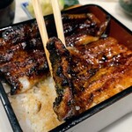 うなぎ 魚政 - ふっくらとした