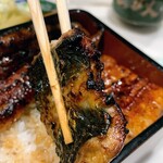 うなぎ 魚政 - 厚みがあります