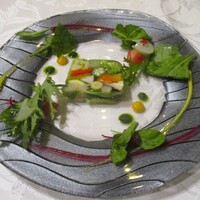 四間道レストランMATSUURA - ”スペシャリテ” 農園野菜のテリーヌ。