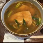 京うどん 生蕎麦 岡北 - 甘ぎつねカレー