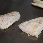 横浜 夜景 鉄板焼＆ステーキ 祥鳳 - 舌平目の鉄板焼き