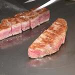 横浜 夜景 鉄板焼＆ステーキ 祥鳳 - 黒毛和牛A5ランクステーキ