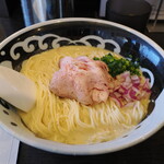 弘明寺丿貫 - 浅利の酒粕クラムチャウダーソバ