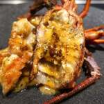 横浜 夜景 鉄板焼＆ステーキ 祥鳳 - 伊勢海老の鉄板焼　～アメリケーヌソースで～