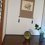 らぐりゅ - 食事処和室の床の間