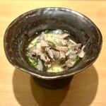 恵比寿 鮨 ふじまさ - スッポン茶碗蒸