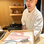 恵比寿 鮨 ふじまさ - 前半のネタ