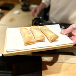 恵比寿 鮨 ふじまさ - 白子の春巻