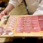 恵比寿 鮨 ふじまさ - 後半のネタ