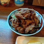 たこ柾 - お得セットの唐揚げ