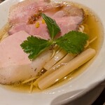 なにわ麺次郎 然 - 黄金貝出汁ラーメン