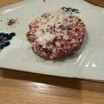 ハウスサンアントン - タルタルはなんとダチョウ　初体験でした