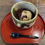 だいこん舎 - 蕎麦がきぜんざい