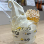 杉養蜂園 - 料理写真:プレミアムソフトクリーム900円