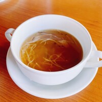 北京ダック専門店 銀座芳亭 - フカヒレ入りスープ
