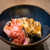 代官山鉄板ゆうり - うな牛丼