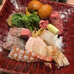 280822525 - 始めに今日の食材を見せてくれます