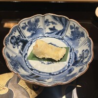天麩羅とお蕎麦　三輪 - 平目の天ぷら