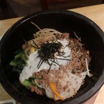 焼肉ホルモン焼き 大地 - ・「石焼ビビンバ(¥1100)」